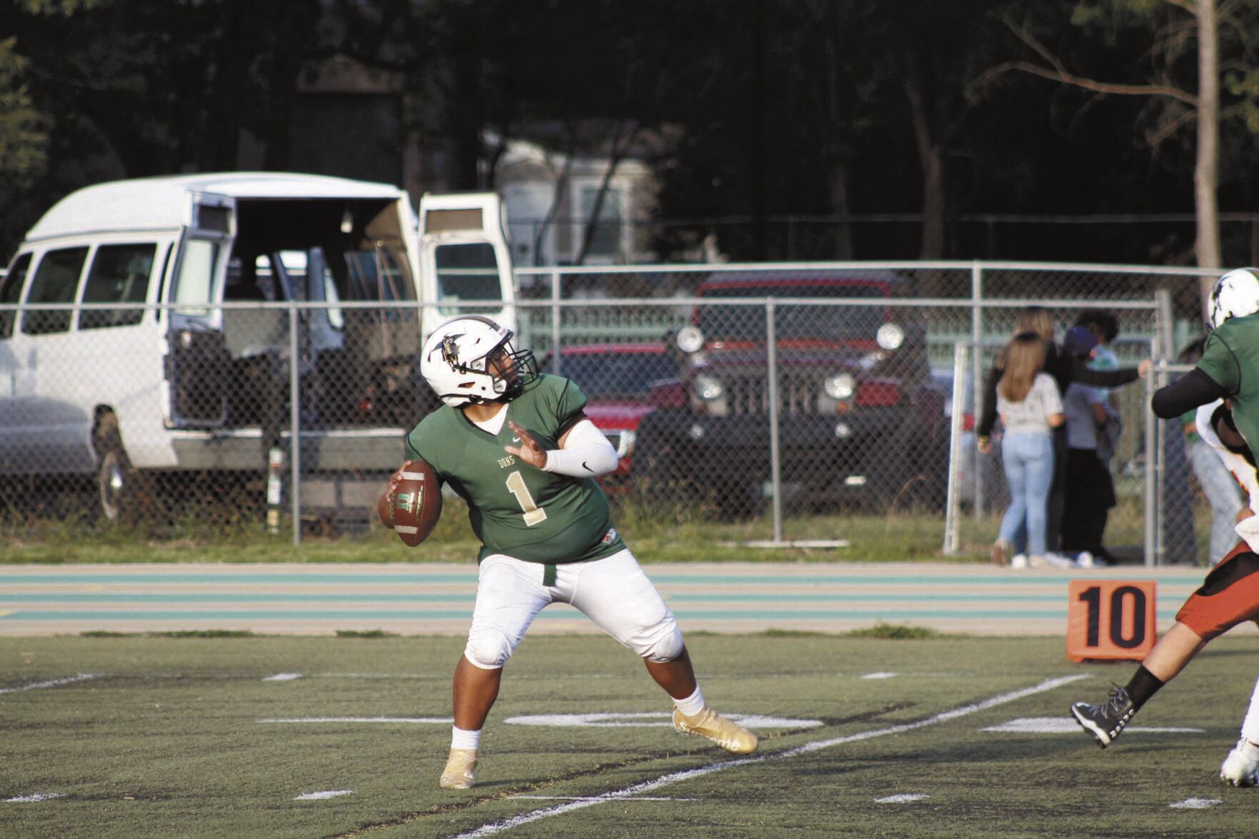 CJ Perea goes deep